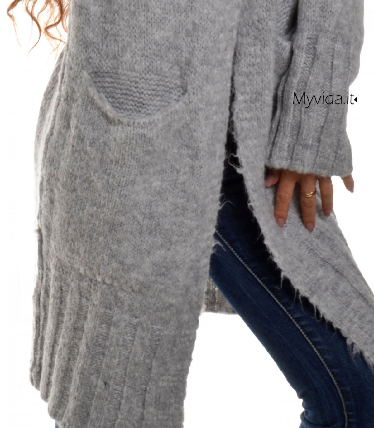 Mytheresa Donna Abbigliamento Maglioni e cardigan Coprispalle Coprispalle in misto lana a coste 